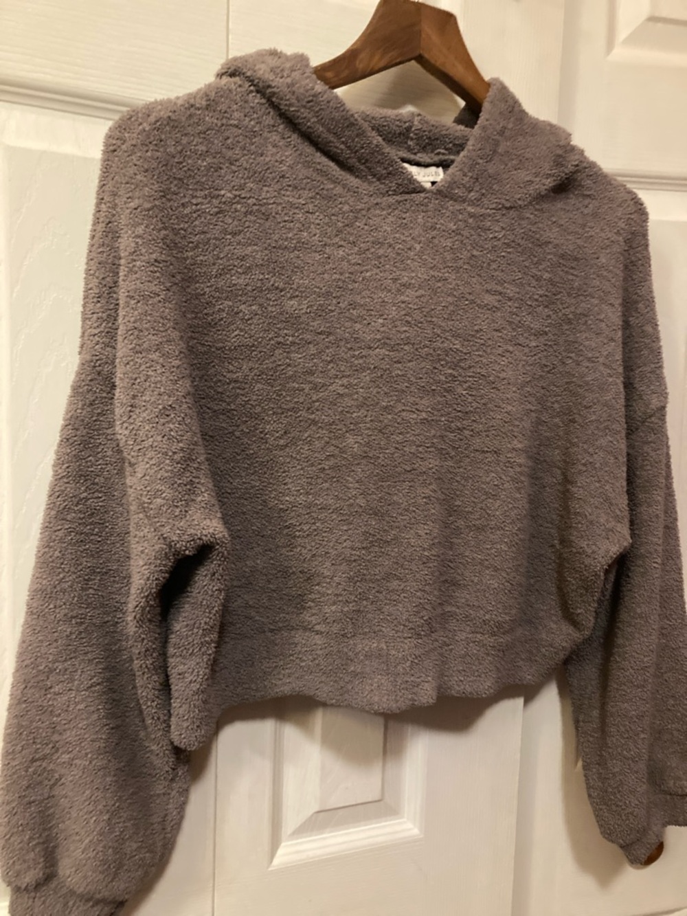 SINCERELY JULES Cropped Plush Hoodie-Great Condition! - Picture 4 of 6